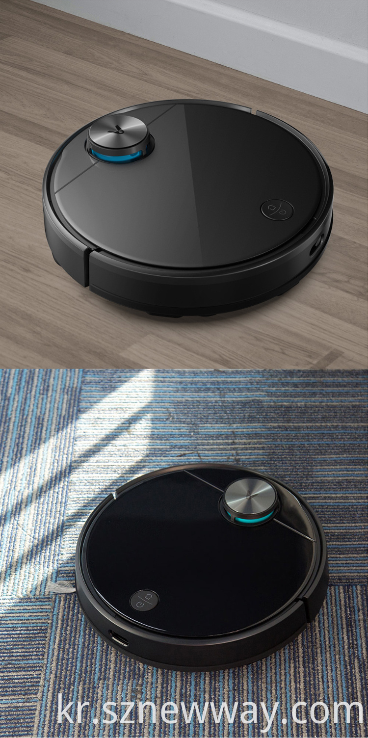 Robot Wet And Dry Vacuum Cleaner With Laser Navigation